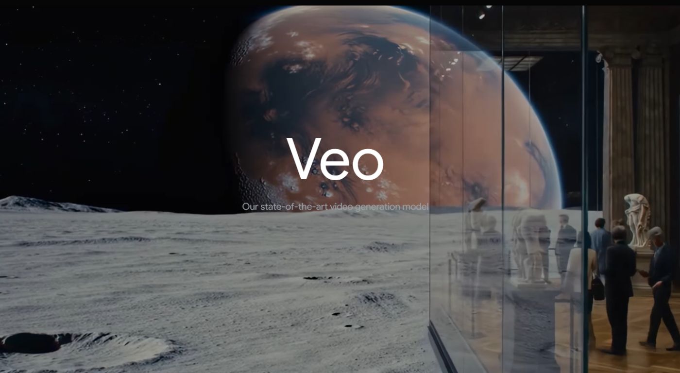 Google / Veo3 webpage