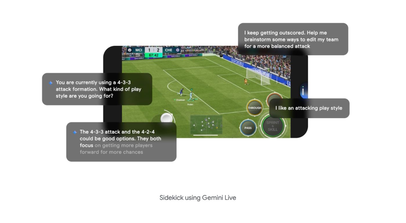 Google’s Sidekick Becomes Your On-Screen Copilot