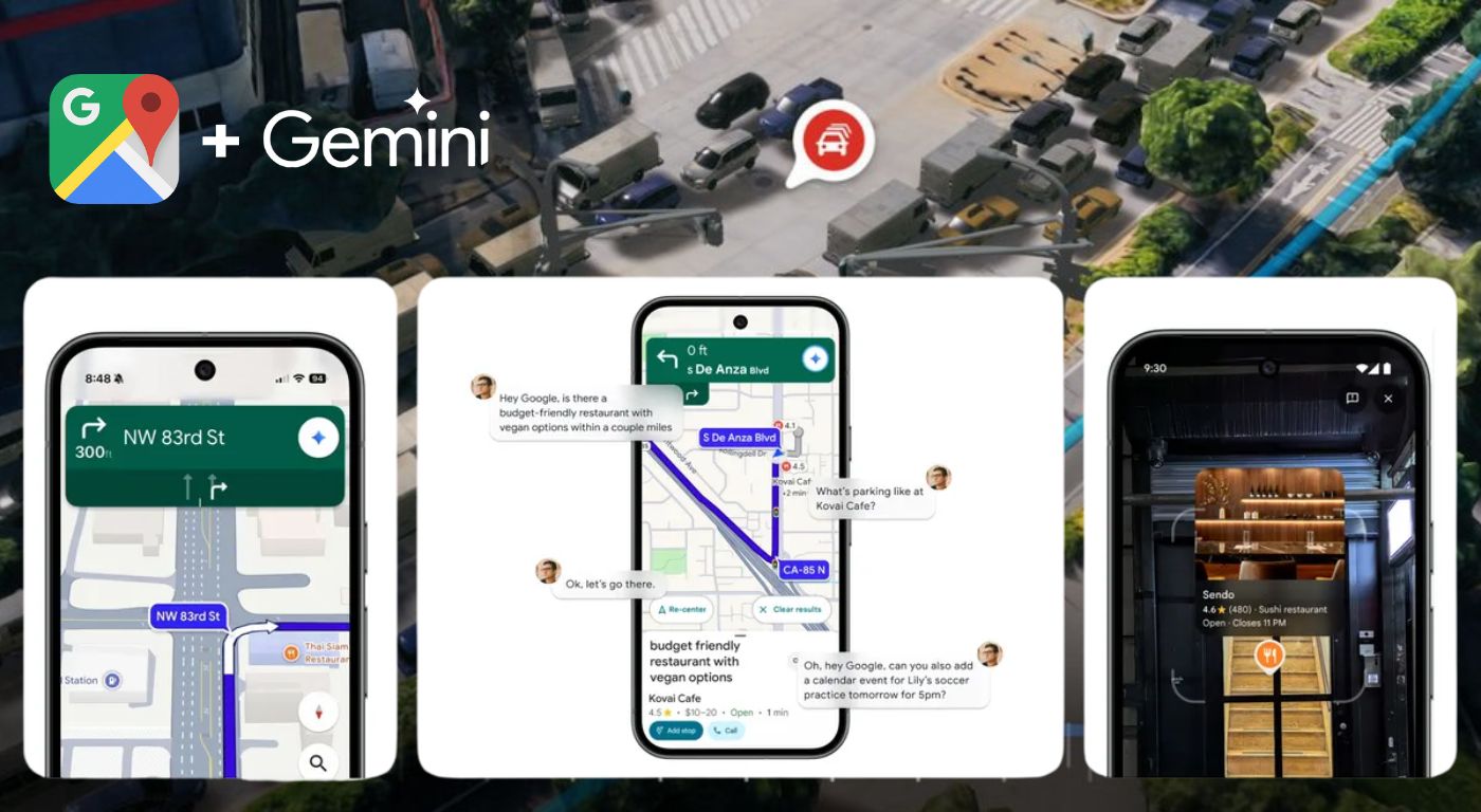Google Maps Gemini AI update