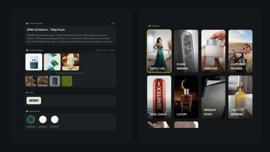 Higgsfield Click to AD