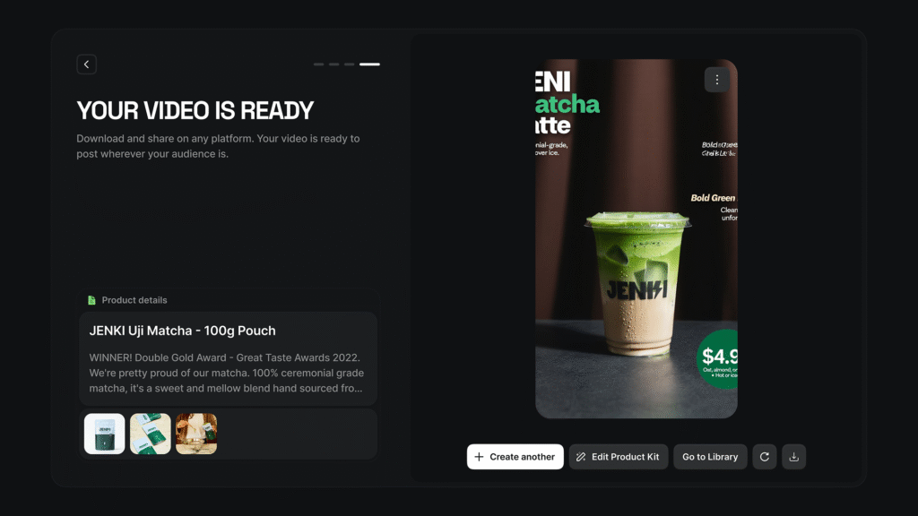 Higgsfield Click to AD